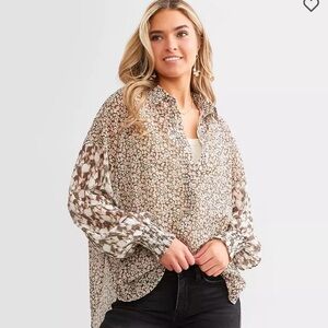 Floral Woven Blouse